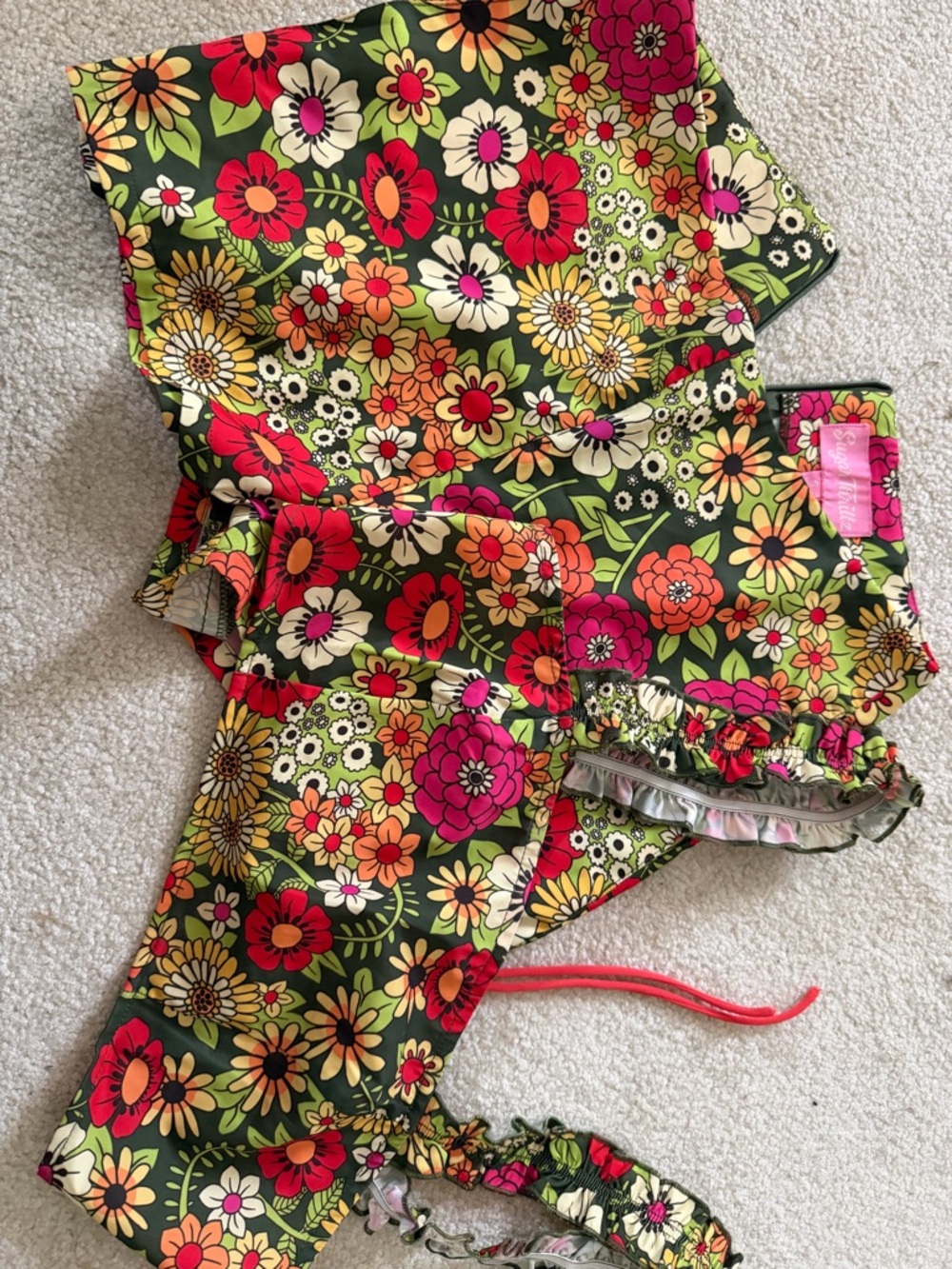 Sugar Thrillz retro floral set